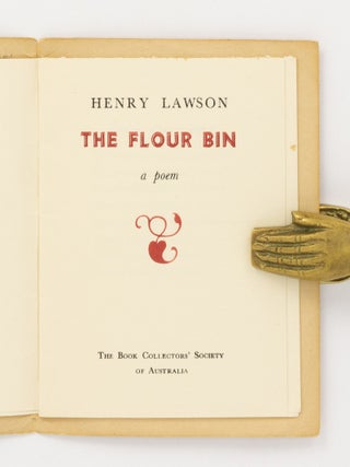 The Flour Bin. A Poem