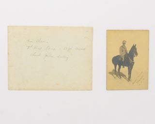 A collection of photographs, printed ephemera and a few miscellaneous items relating to the First World War service of James Allen Chauvel (1868-1938), younger brother of General Sir Harry Chauvel (1865-1945)