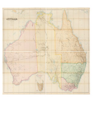 A Map of Australia, constructed from the Most Recent Official Documents furnished by the. Edward STANFORD.