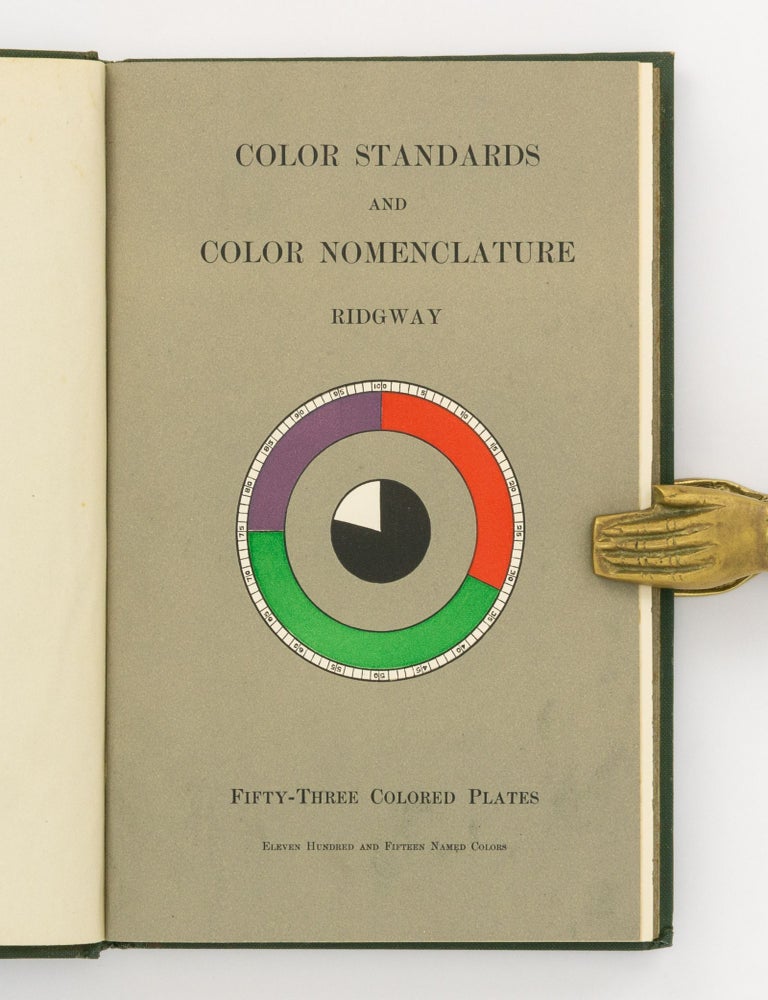 Item #140895 Color Standards and Color Nomenclature. Robert RIDGWAY.