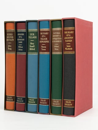 Item #140930 A group of six Folio Society classic English autobiographical titles, respectively...