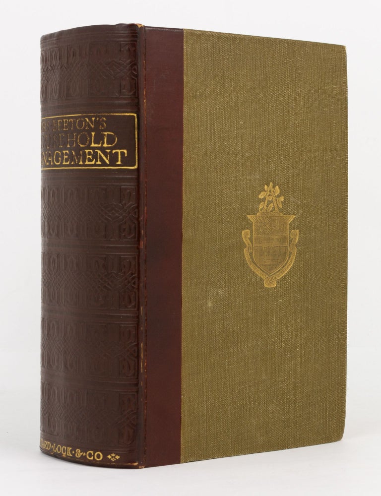 Item #141204 Mrs. Beeton's Household Management. A Complete Cookery Book .... New Edition. Isabella BEETON.