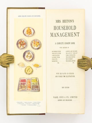 Mrs. Beeton's Household Management. A Complete Cookery Book .... New Edition