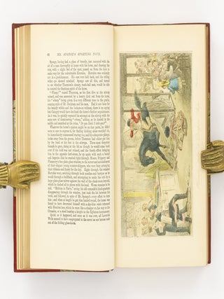 Six volumes attractively bound in three-quarter red morocco by Bumpus, comprising 'Ask Mama'; 'Handley Cross'; 'Hawbuck Grange'; 'Plain or Ringlets?'; 'Mr Romford's Hounds'; and 'Mr Sponge's Sporting Tour'