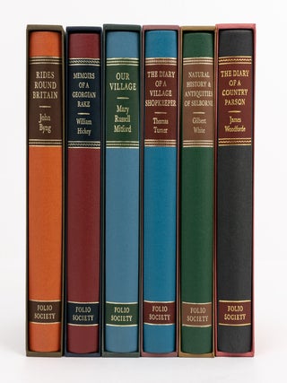 Item #141545 A group of six Folio Society classic English autobiographical titles, respectively...