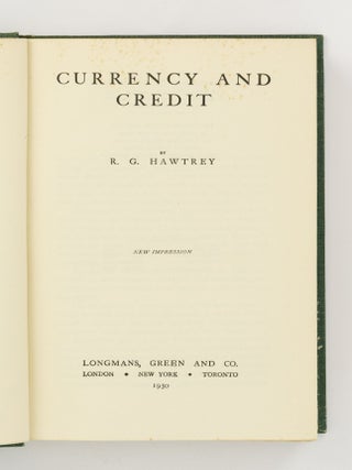 Currency and Credit