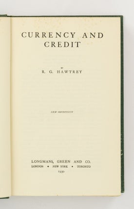 Currency and Credit