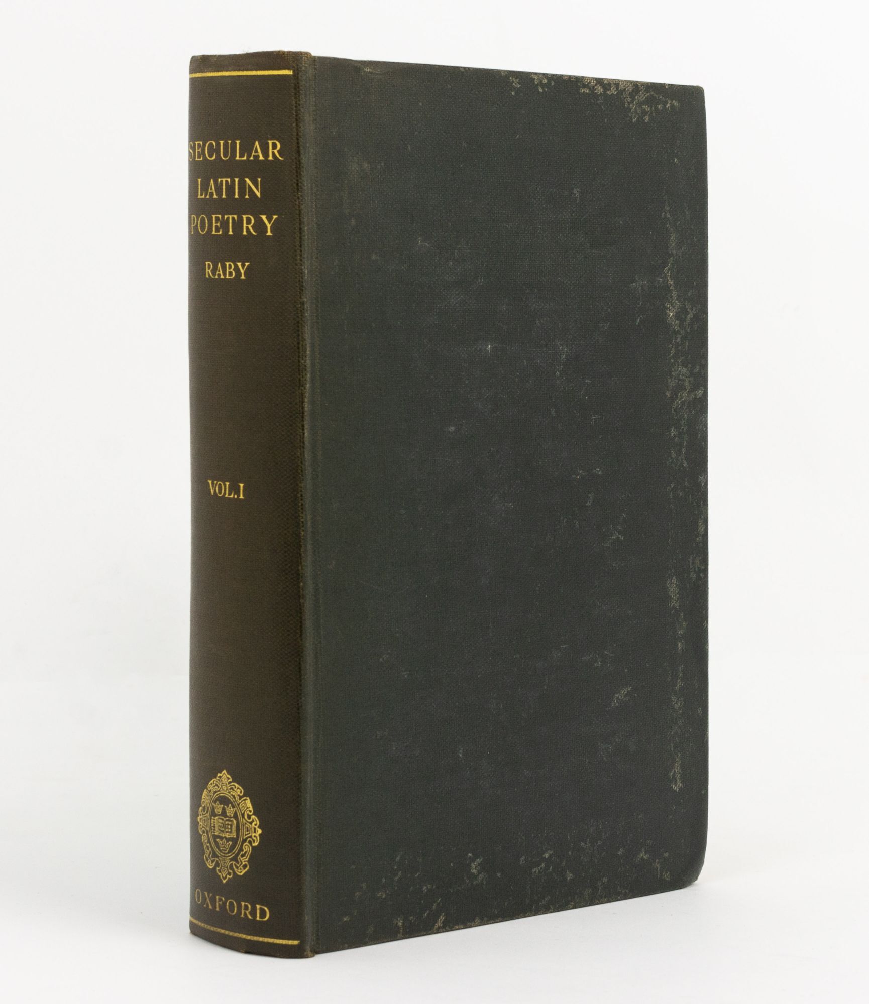 A History of Secular Latin Poetry in the Middle Ages. Volume I. | F. J ...