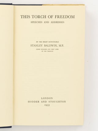 This Torch of Freedom. Speeches and Addresses