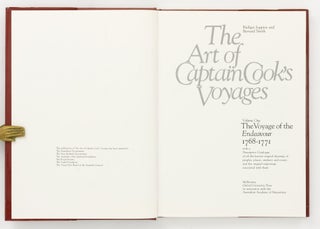 The Art of Captain Cook's Voyages. Volume 1: The Voyage of the 'Endeavour', 1768-1771. Volume 2: The Voyage of the 'Resolution' and 'Adventure', 1772-1775. Volume 3: The Voyage of the 'Resolution' and 'Discovery', 1776-1780 (in two volumes)