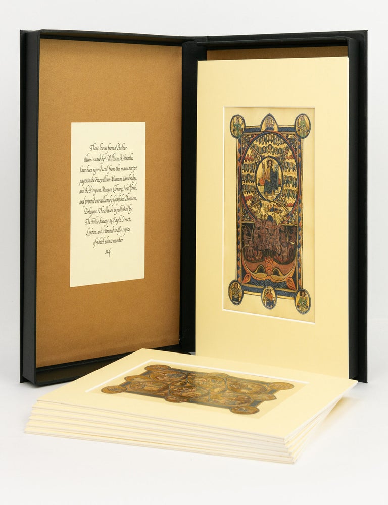 Item #142073 Leaves from a Psalter by William de Brailes. William De BRAILES.
