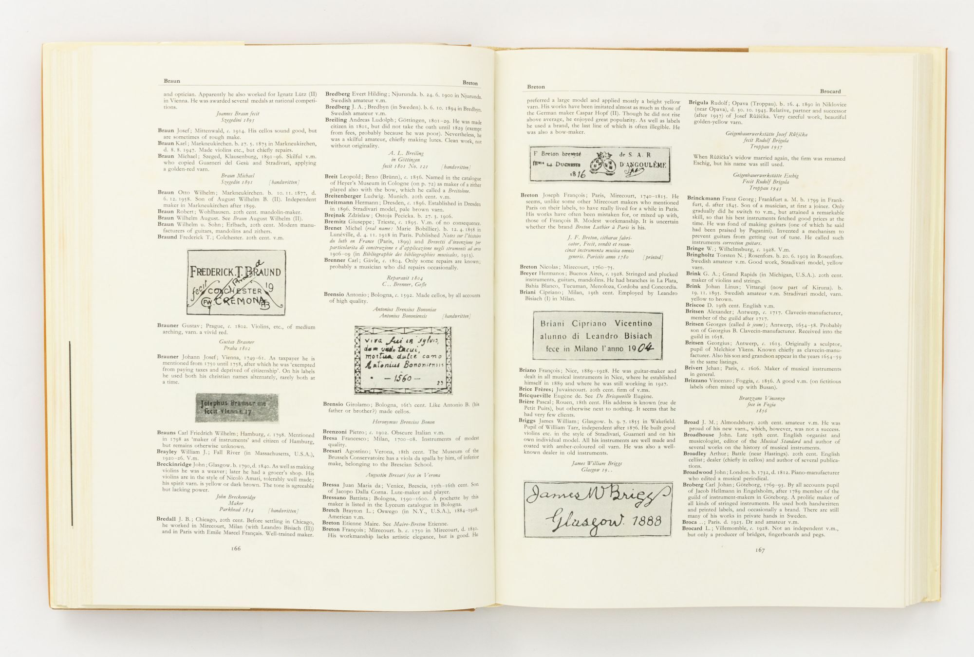 Encyclopedia of Violin-Makers | Violins, Karel JALOVEC | First Edition