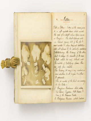 A manuscript compendium relating to the cotton industry of the late nineteenth century, compiled by a Lancashire machine fitter specialising in cotton processing