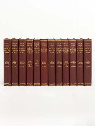 Item #142408 Official History of Australia in the War, 1914-1918 [the complete twelve-volume...