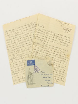A small archive comprising letters (including autograph letters from Montgomery of Alamein and Alexander of Tunis), photographs, memorabilia, dog tags, and war service medals relating to the Cockington brothers from Woodville in suburban Adelaide, SX 3932 Gunner Frederic John Cockington and 407707 Sergeant Percival Cockington (RAAF)