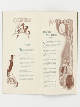 An Australian Bird Calendar. Written by E.S. Emerson. Illustrated by Norman Lindsay. (This Calendar first appeared in the 'Lone Hand' Magazine)