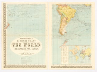 Bartholomew's Library Chart of the World on Mercator's Projection
