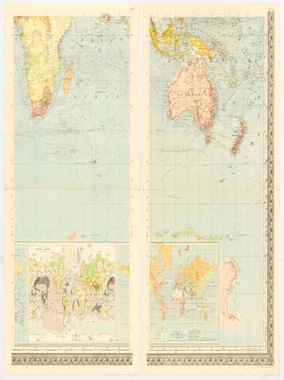 Bartholomew's Library Chart of the World on Mercator's Projection