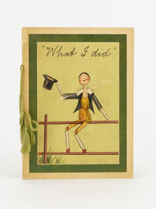 Item #143000 What I Did. Kathleen AINSLIE