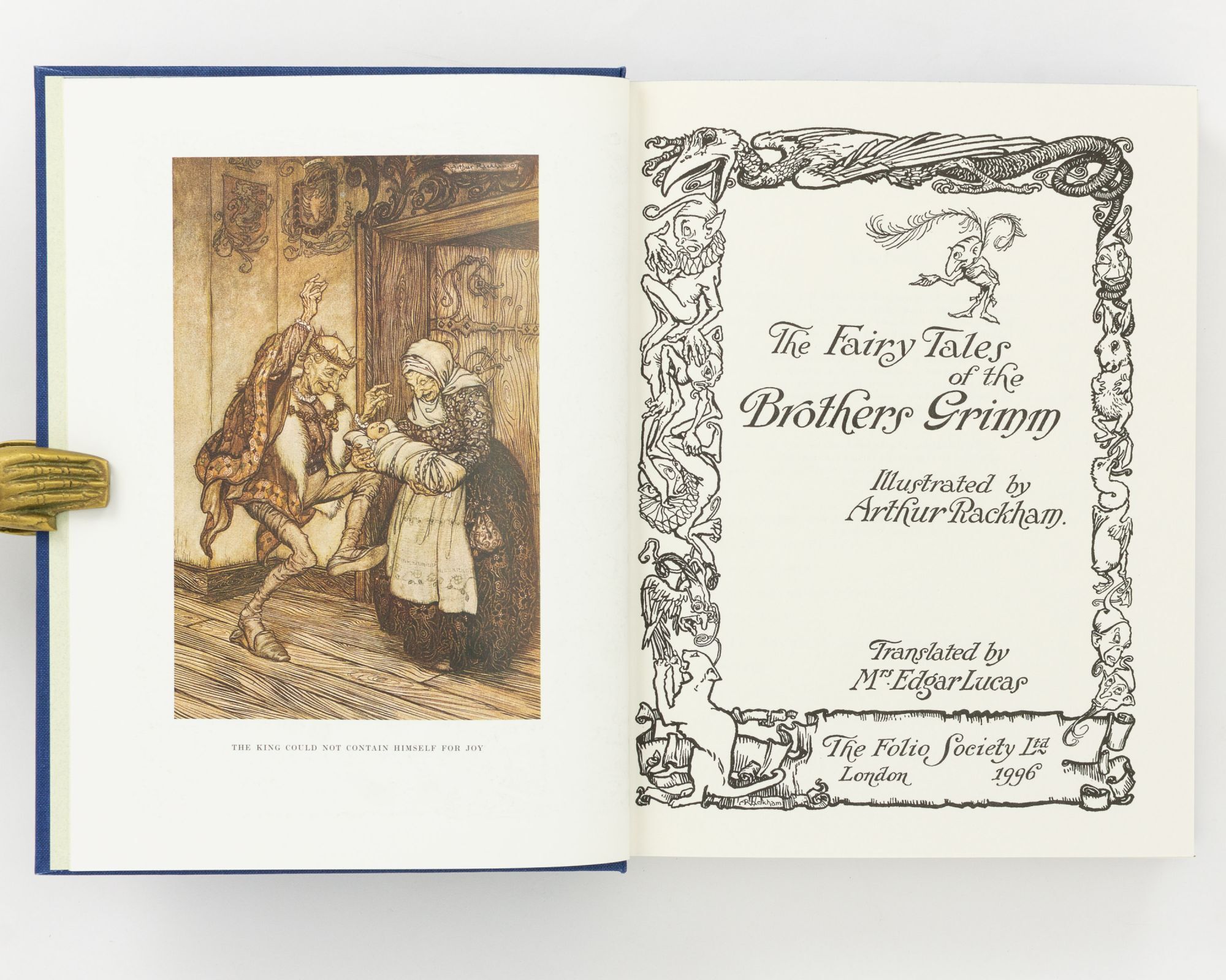 The Fairy Tales of the Brothers Grimm. Illustrated by Arthur Rackham ...