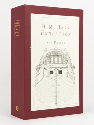 Item #143016 H.M. Bark 'Endeavour'. Her Place in Australian History. With an Account of...