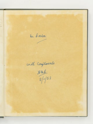 French Exploration in South Australia. With Especial Reference to Encounter Bay, Kangaroo Island, the Two Gulfs and Murat Bay, 1802-1803. [Together with] The Unknown Coast. Being the Explorations of Captain Matthew Flinders RN along the Shores of South Australia, 1802 [and] The Unknown Coast (A Supplement)
