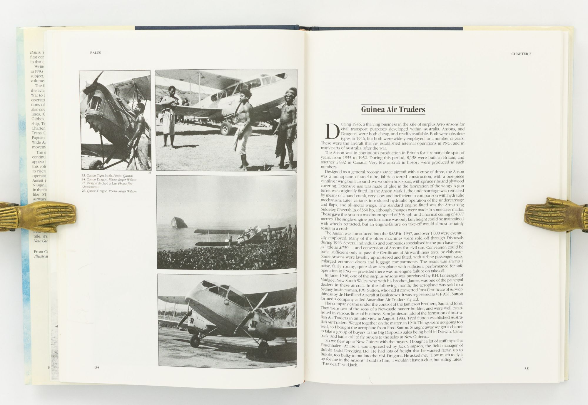 Balus. The Aeroplane in Papua New Guinea. Volume I: The Early Years ...