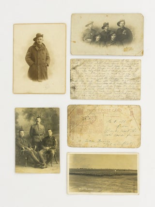 A small group of items, including field message books and photographs, relating to the First World War service of Charles Willis