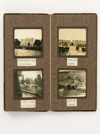 An album of photographs of Egypt, Sudan and Aden in the mid-1920s, most likely compiled by a British serviceman stationed at Khartoum