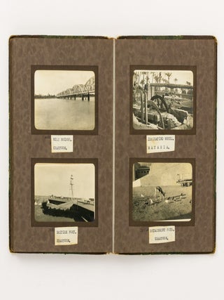 An album of photographs of Egypt, Sudan and Aden in the mid-1920s, most likely compiled by a British serviceman stationed at Khartoum