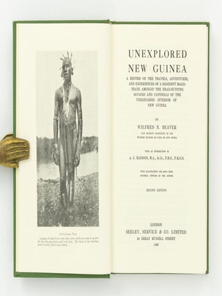 Item #143424 Unexplored New Guinea. A Record of the Travels, Adventures, and Experiences of a...