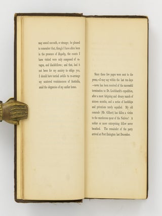 Reminiscences of Australia, with Hints on the Squatter's Life
