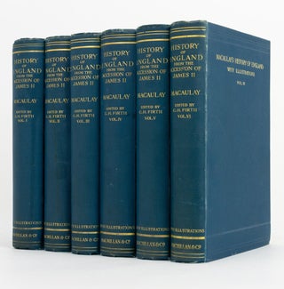 Item #143602 The History of England from the Accession of James the Second. Lord MACAULAY