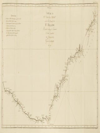 Item #143635 Carte de la Nle. Galles Meridle. ou de la Côte Orientale de la Nle. Hollande,...