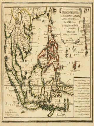 Item #143641 Les Isles Philippines et celles des Larrons ou de Marianes, les Isles Moluques et de...