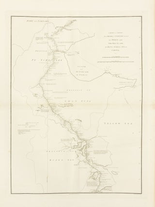 Item #143663 A Sketch of a Journey from Zhe-Hol in Tartary by Land to Pekin and from thence by...