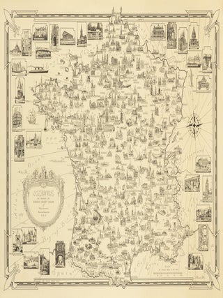 Item #143699 France. As Drawn by Ernest Dudley Chase. France, Ernest Dudley CHASE