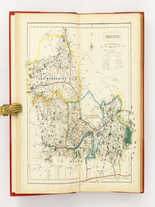 Hobson's Fox-Hunting Atlas; containing Separate Maps of Every County in England, and the Three Ridings of Yorkshire; comprising Forty-two Maps, showing the Roads, Railways, Canals, Parks etc., etc. Compiled from the Maps of the Board of Ordnance, and Other Surveys