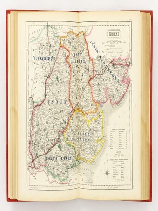 Hobson's Fox-Hunting Atlas; containing Separate Maps of Every County in England, and the Three Ridings of Yorkshire; comprising Forty-two Maps, showing the Roads, Railways, Canals, Parks etc., etc. Compiled from the Maps of the Board of Ordnance, and Other Surveys