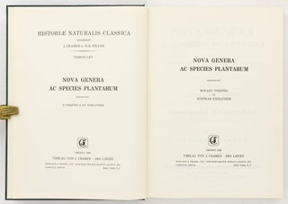 Nova Genera ac Species Plantarum quas in Regno Chilensi Peruviano et in Terra Amazonica annis MDCCCXXVII ad MDCCCXXXII legit Eduardus Poeppig, et cum Stephano Endlicher descripsit iconibusque illustravit