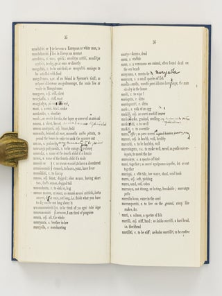 A Vocabulary of the Parnkalla Language, spoken by the Natives inhabiting the Western Shores of Spencer's Gulf, Adelaide