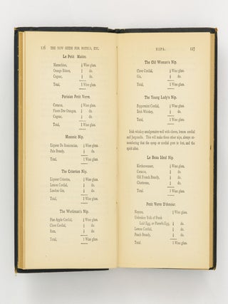 New Guide for the Hotel, Bar, Restaurant, Butler, and Chef. Being a Hand Book for the Management of Hotel and American Bars, and the Manufacture of the Principal New and Fashionable Drinks. Hotel & Restaurant Cookery, as now practised, with the Newest Entrees and Dishes...
