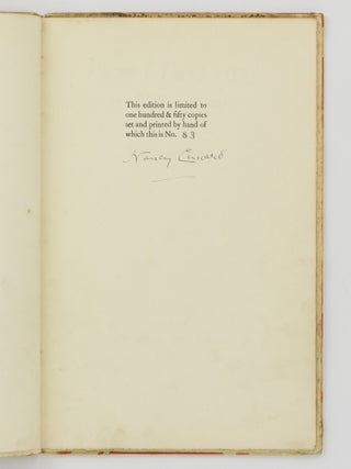 Poems (Two) 1925