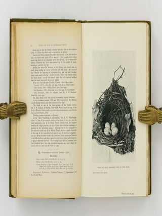 Nests and Eggs of Australian Birds, including the Geographical Distribution of the Species and Popular Observations thereon