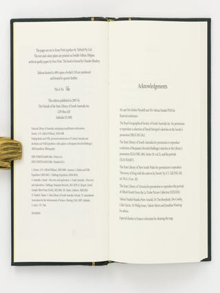 Finding Burke and Wills. Personal Reminiscences of Central Australia and the Burke and Wills Expedition, with a Glance at Benjamin Herschel Babbage's 1858 Expedition by Alfred Howitt. With Selected Sketches of the Babbage Expedition by Benjamin Herschel Babbage and David Herrgott. Also Illustrations to the Diaries of the Burke & Wills Expedition to Carpentaria attributed to Cuthbert Charles Clarke