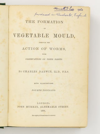 The Formation of Vegetable Mould, through the Action of Worms, with Observations on their Habits