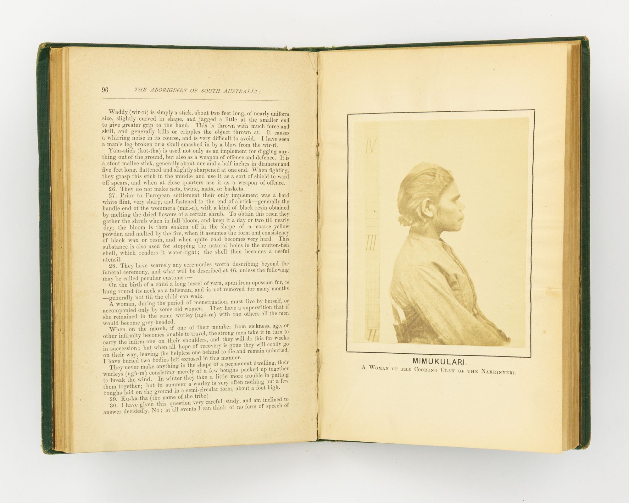 George Taplin The Folklore, Manners, Customs, and Languages of the South Australian ...