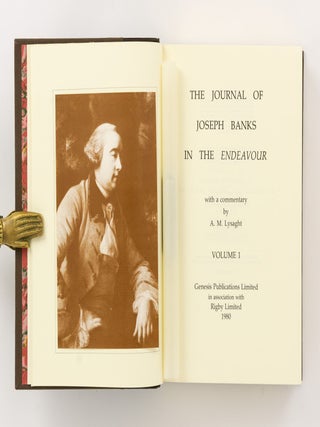 The Journal of Joseph Banks in the 'Endeavour'. With a Commentary by A.M. Lysaght