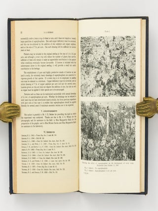 A bound volume of four papers by David Riceman on his pioneering research into 'Mineral Deficiency in Plants on the Soils of the Ninety-Mile Plain in South Australia'