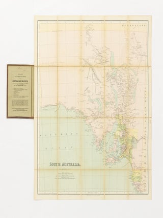 Item #144315 Philips' Series of Travelling Maps. South Australia [cover title on the cloth case...
